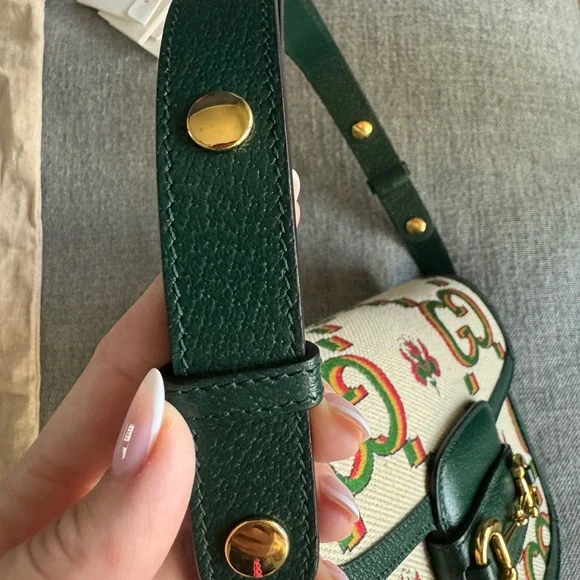 Gucci 100 collection Horsebit 1955 Shoulder bag - Picture 6 of 13